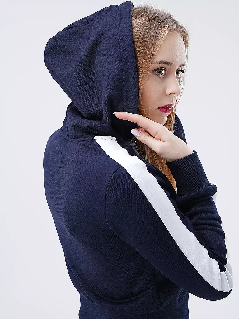 MCM Kapuzensweaterjacke ESSENTIAL LAUREL dunkelblau