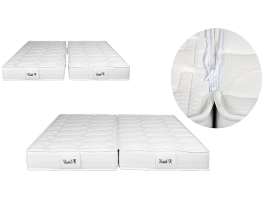 CONCEPT1 - Matelas 2 x 90 x 200 Hostel R, 2x90x200, 604* Ressorts ensachés, 21 cm