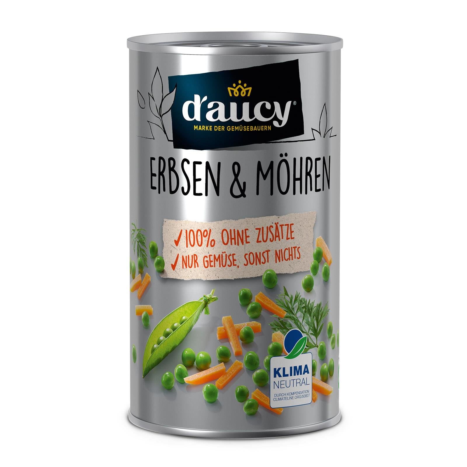 d'aucy Erbsen & Möhren