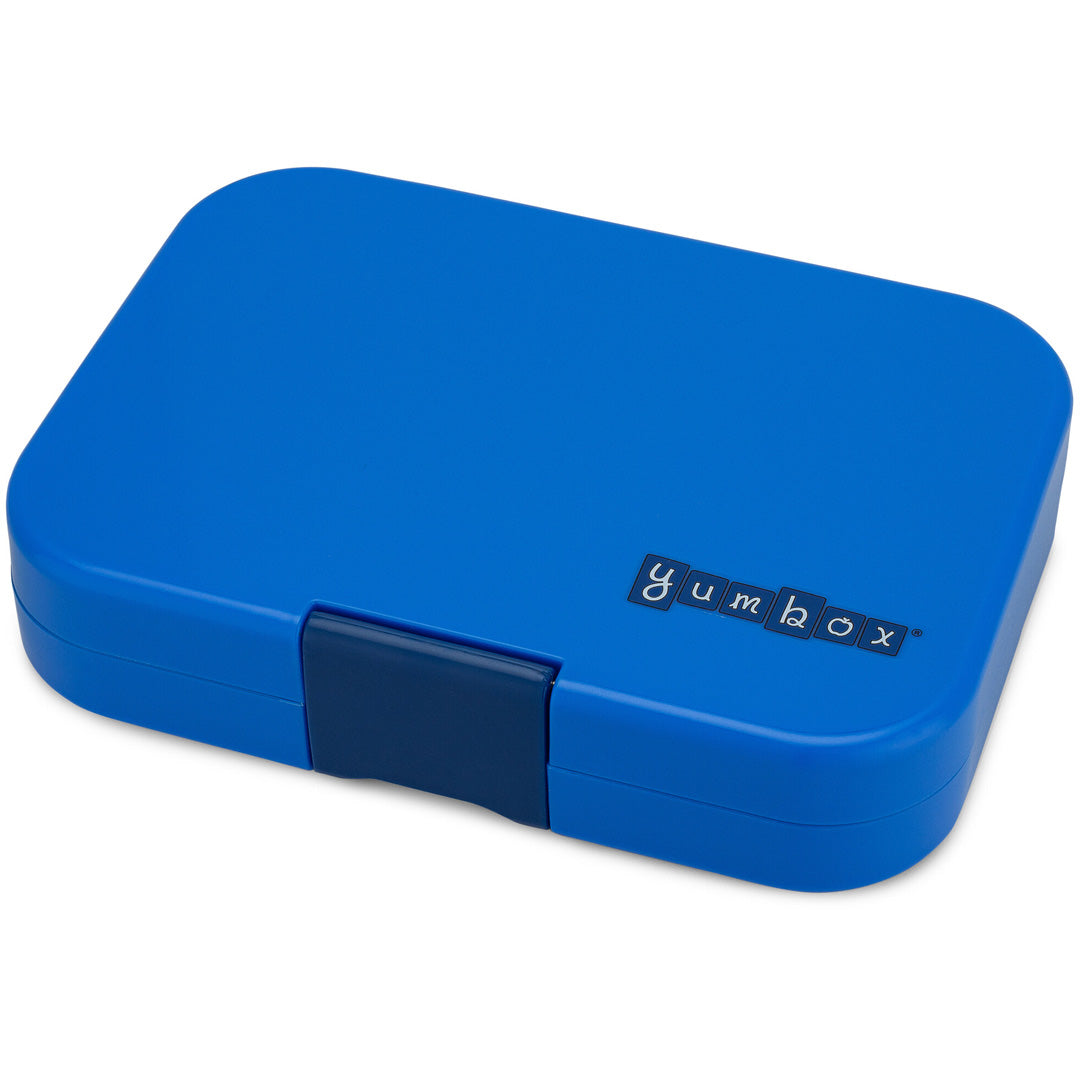 yumbox original broodtrommel 6 vakken - surf blue - rocket