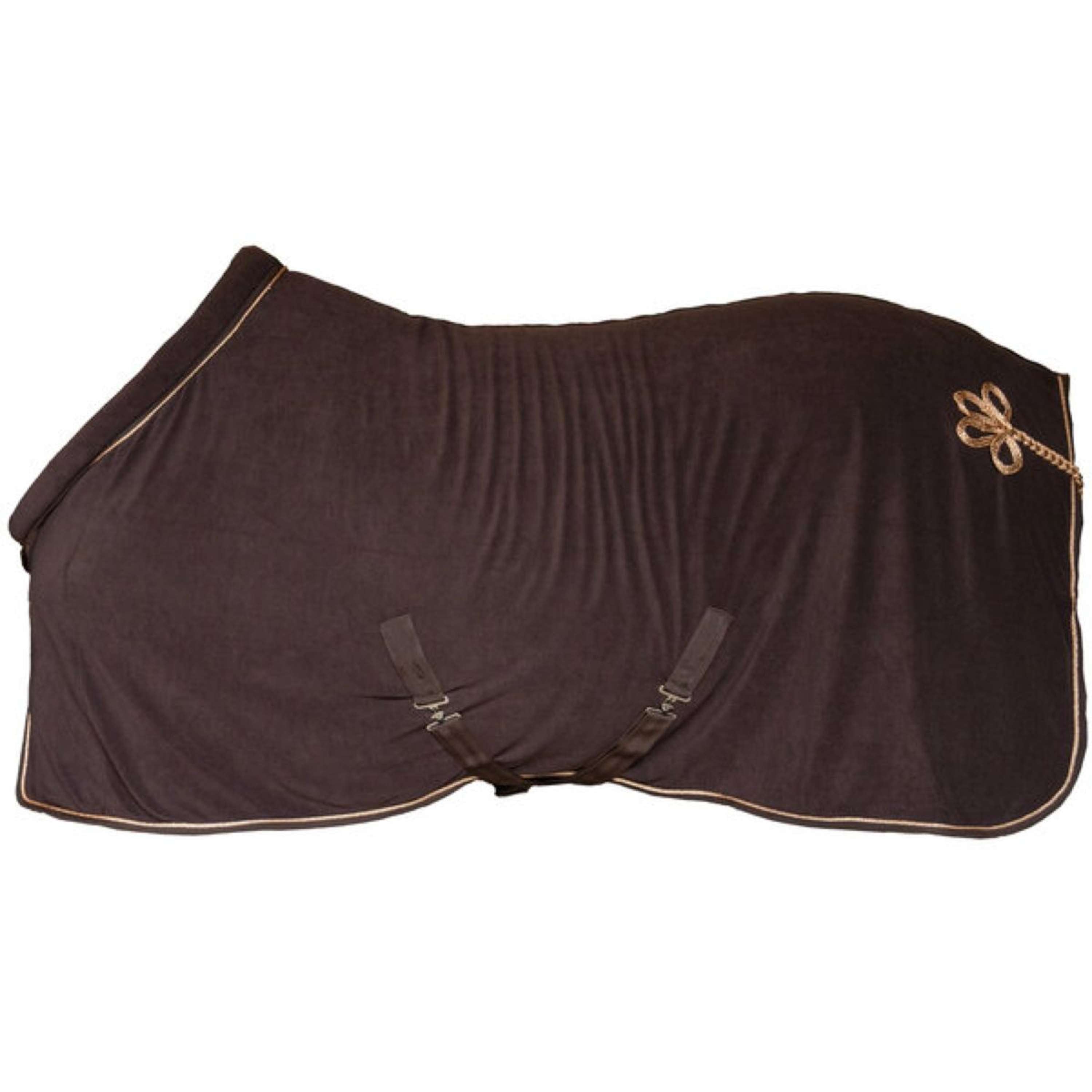 HKM Zweetdeken Rosegold Glamour Bruin/Rosegoud