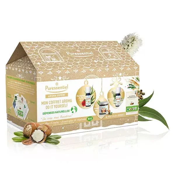 Kit Puressentiel Aroma Faça Você Mesmo Defesas Naturais + Livro Grátis
