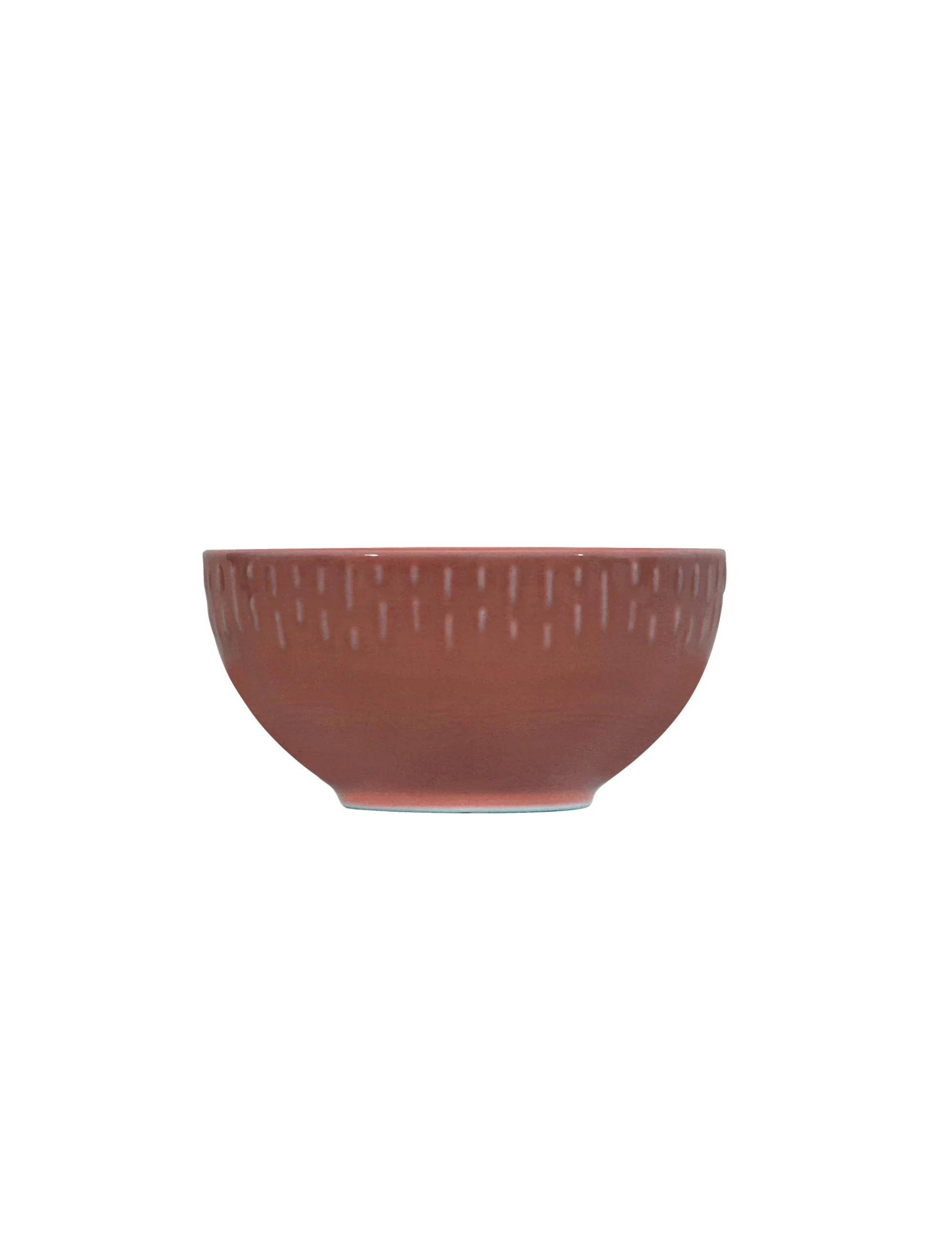 Aida  Confetti Bordeaux skål m/relief - Ø14 cm.