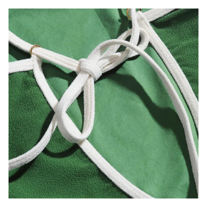 Icone Maillot 1 Pièce Eponge Baya | Vert foncé