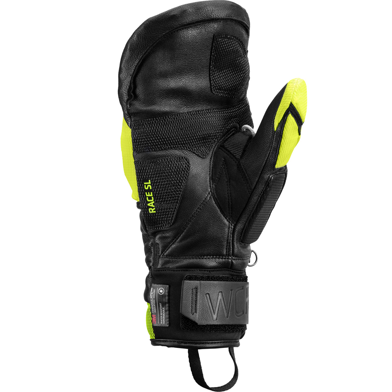 Leki Herren Fäustling WCR VENOM SL 3D black-/ice lemon | Leki | L | Brands | XSPO-Fashion