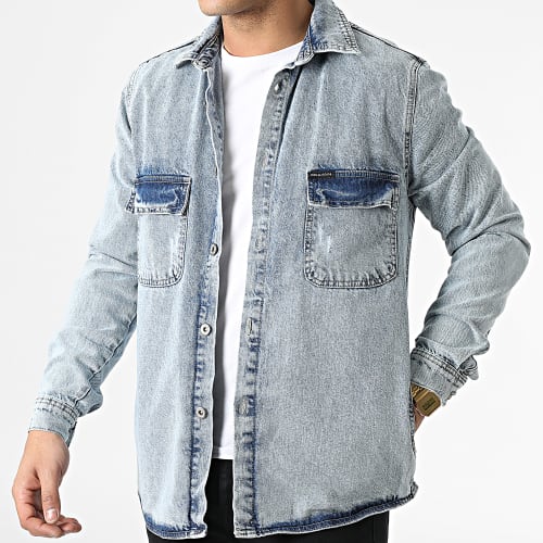 Surchemise Jean DHG-3710 Bleu Denim