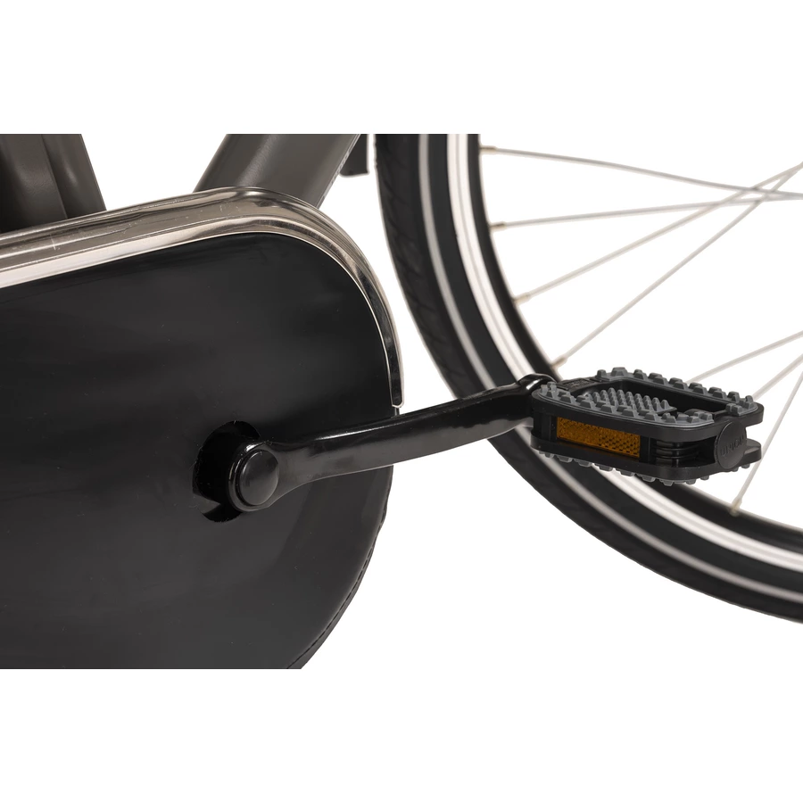 Adore E-Citybike Damen Hollandia Carry on 28'' E-Bike 3 Gänge grau