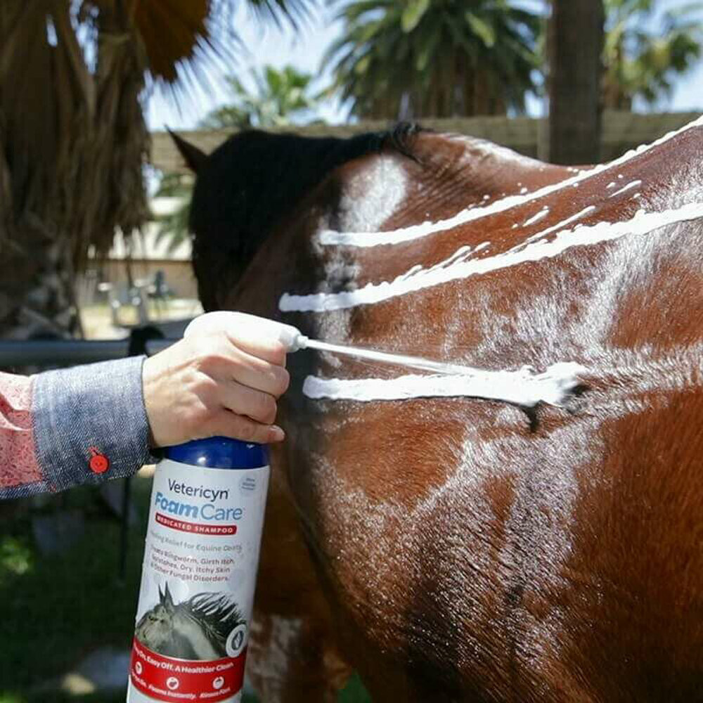 Vetericyn FoamCare Eerste Hulp Paardenshampoo