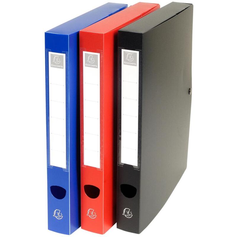 Boite de classement à pression Dos 40mm polypropylène 7/10e Opaque - A4