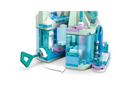 LEGO Mini kasteel van Arendelle en Elsa's ijspaleis (43278)