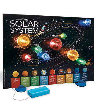 4M - KidzLabs - 3D Solsysteme - Light-up Poster