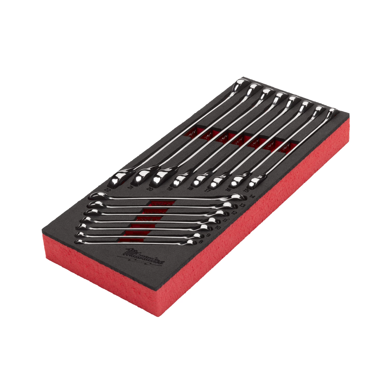 Milwaukee 4932479828 Foam Inlay Ringratel-steeksleutel set MAXBITE™