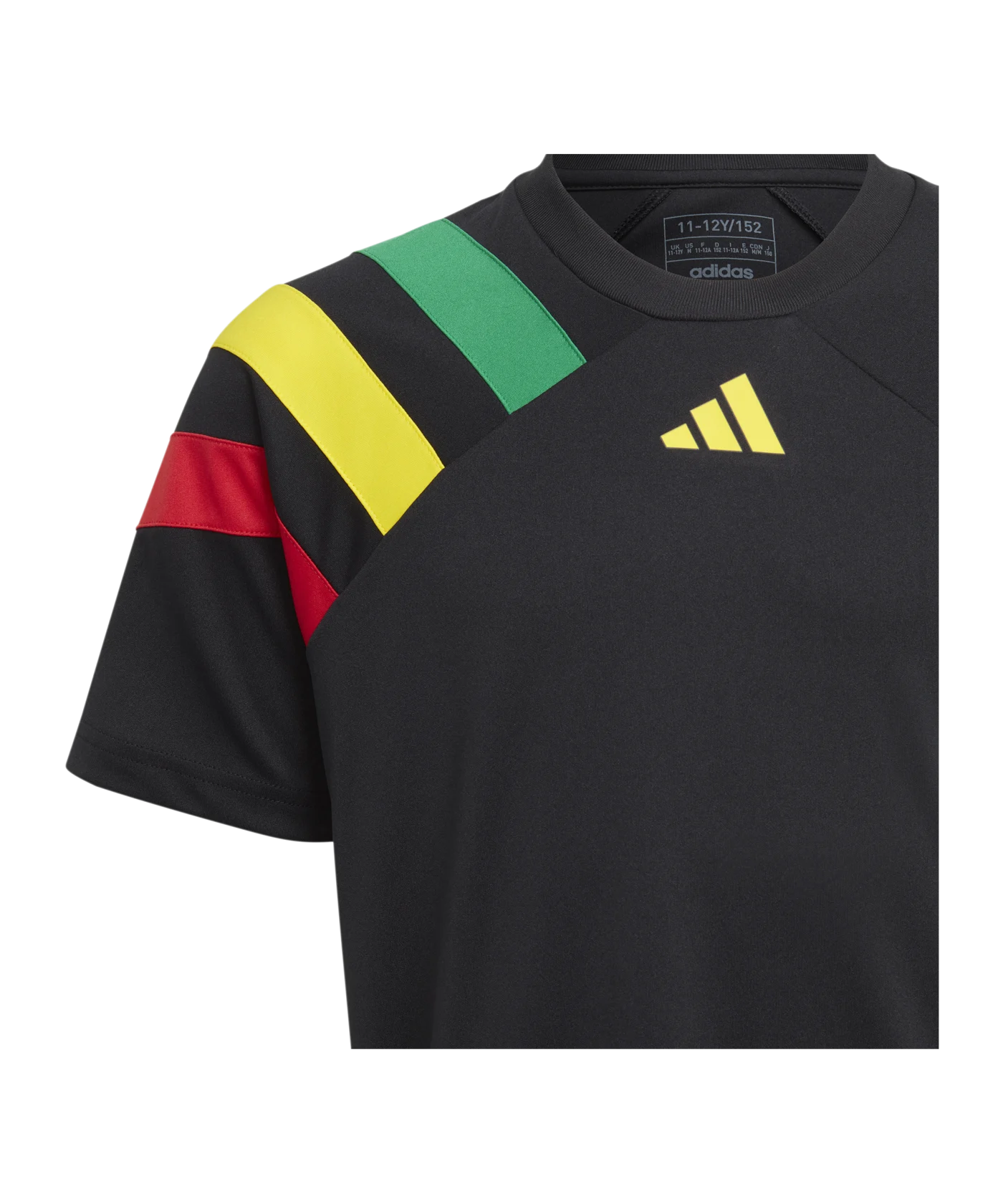 adidas Fortore 23 Trikot Kids Schwarz Grün Gelb