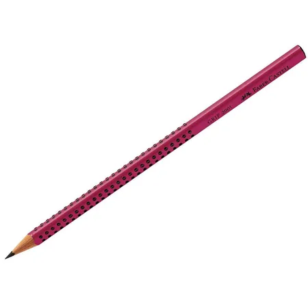 Faber-Castell Bleistift GRIP 2001 HB brombeer, 1 Stück