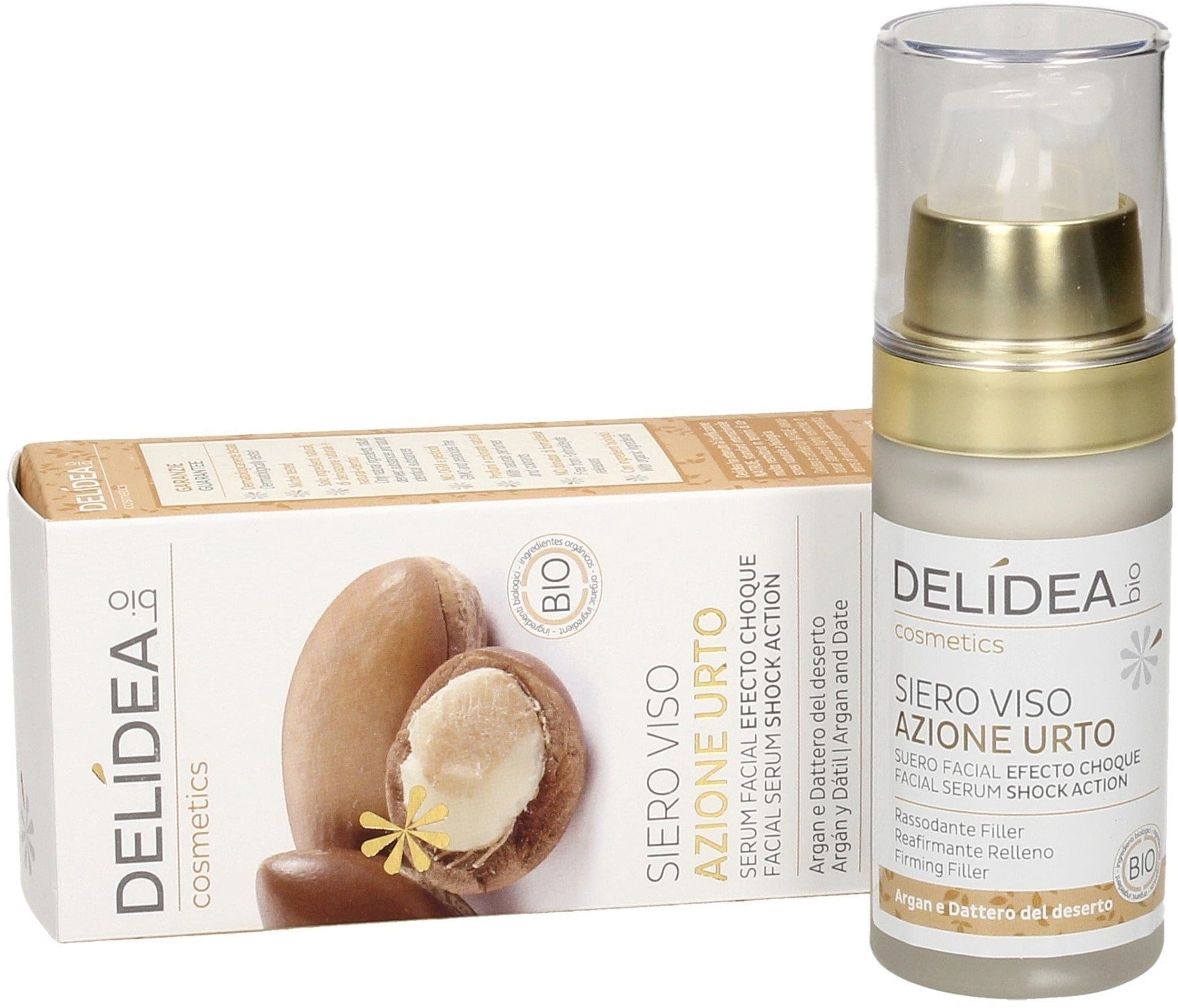DELIDEA   Argan & Date Shock Action Facial Serum, 30 ml