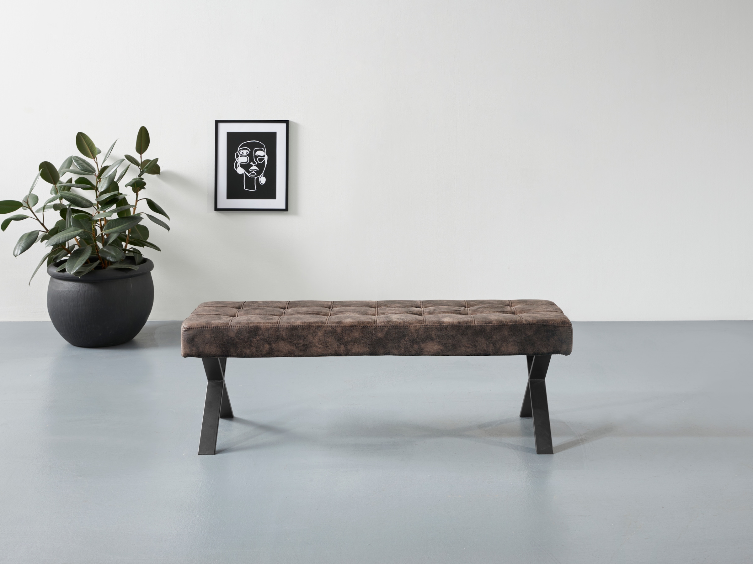 HELA Polsterbank »Donna« ohne Lehne, Breite 140 cm