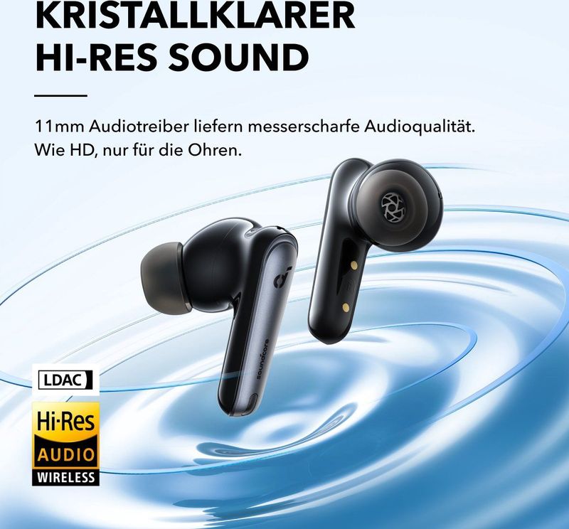 Soundcore - Liberty 4 NC - Draadloze Oordopjes - Zwart - Active Noise Cancelling