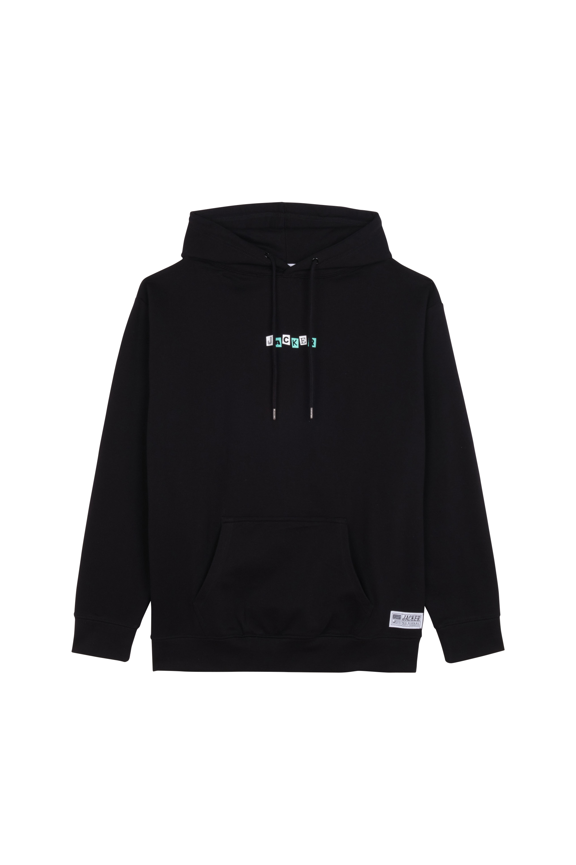 JACKER Hoodie SPIRAL GAME Noir