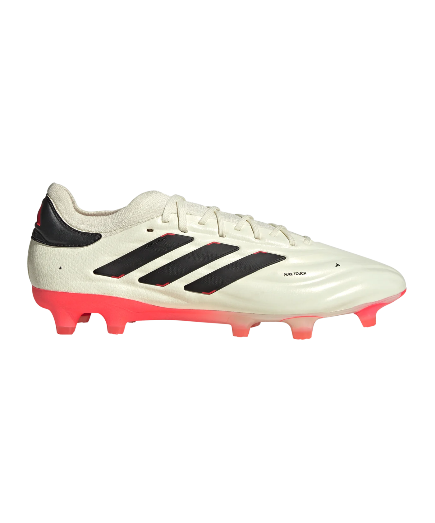 adidas COPA Pure 2 Elite KT FG Solar Energy Weiss Schwarz Rot