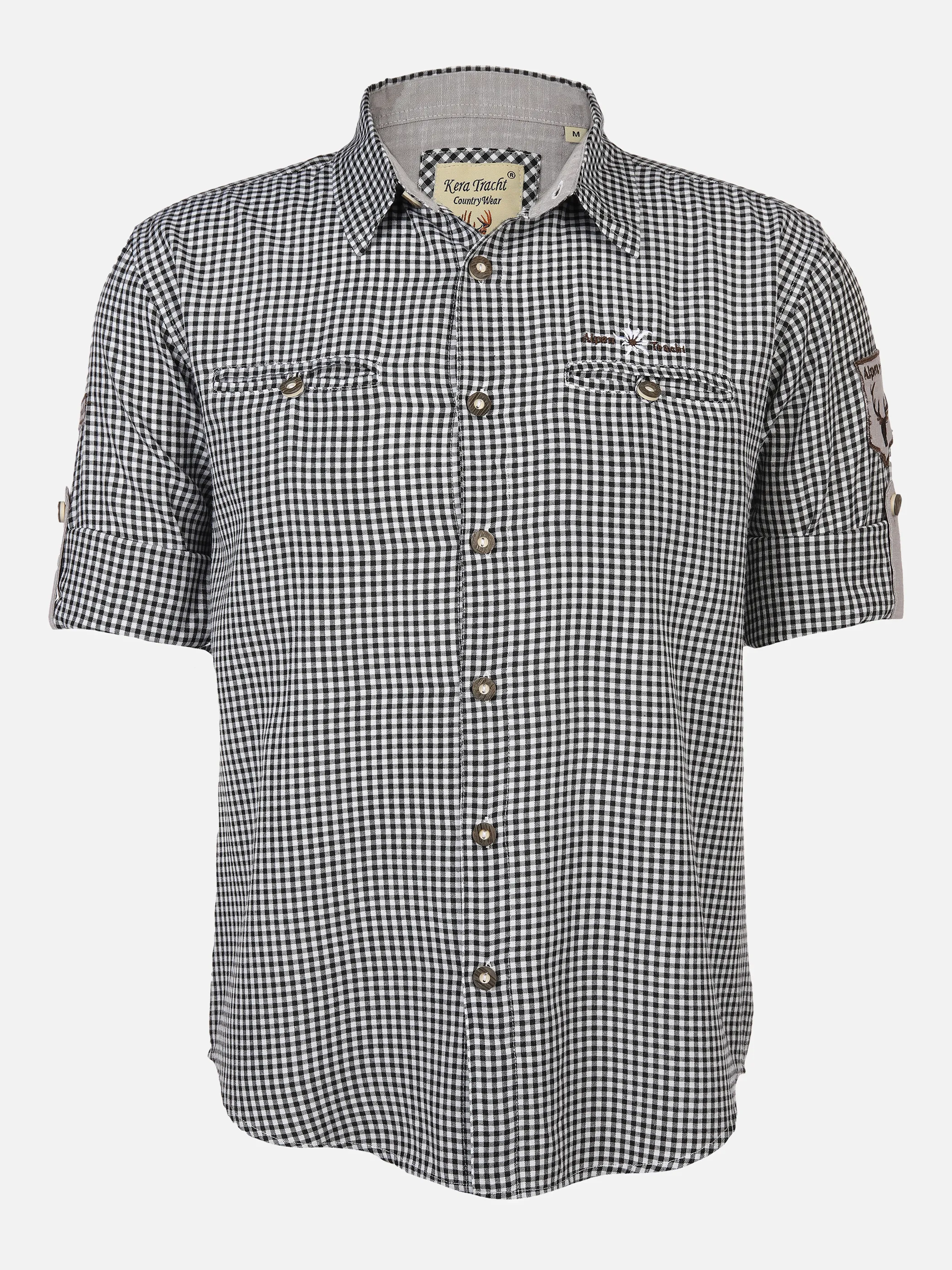 Herren Trachtenhemd im Karo-Look
