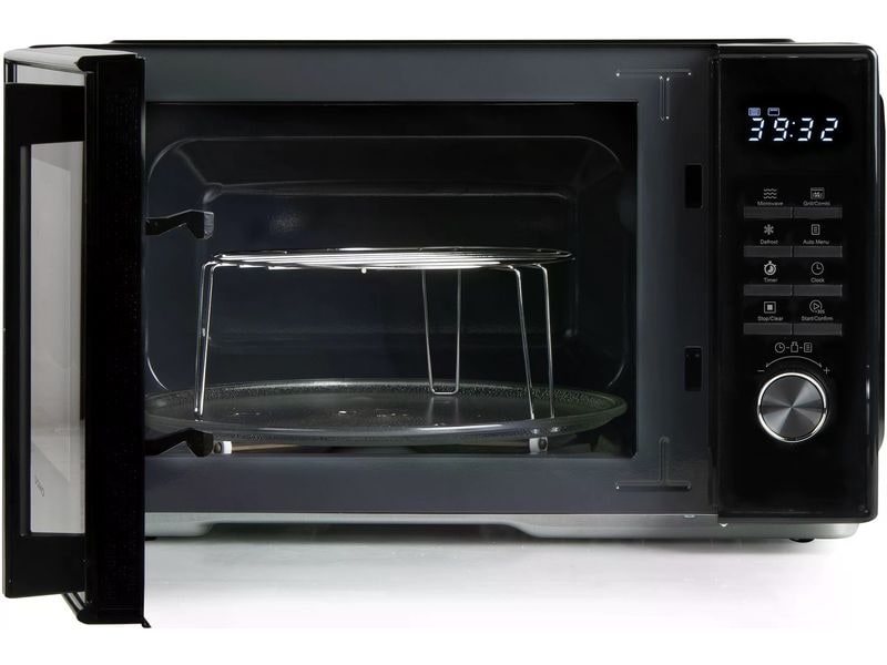 Domo Mikrowelle mit Grill DO22501G Schwarz Mikrowelle mit LED-Anzeige