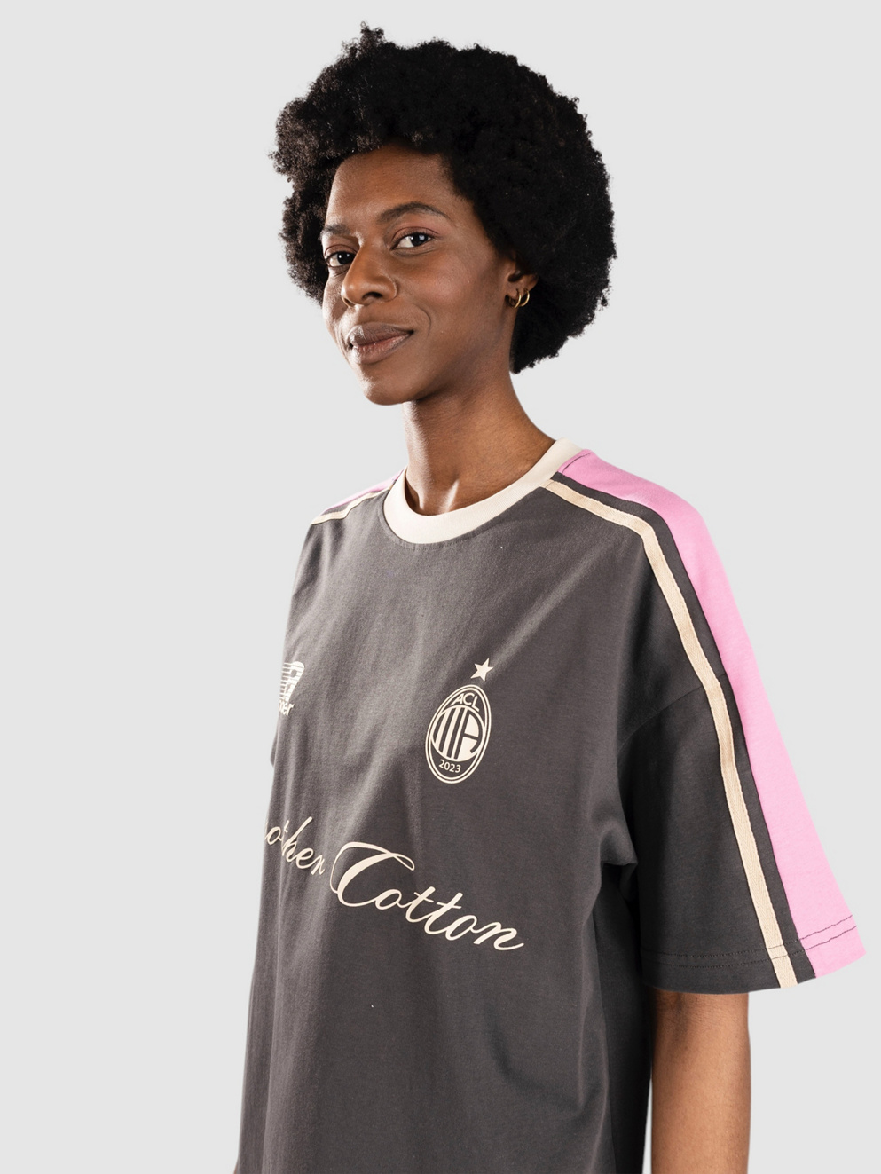 Another Cotton Lab Another Oversize Raglan Cotton Jersey T-Shir off white