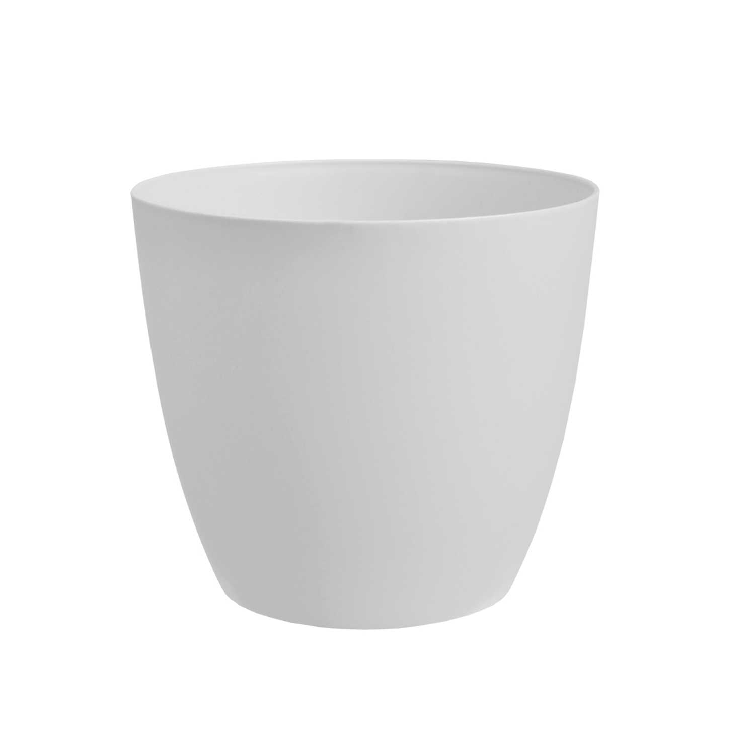 Ella Übertopf weiß, 15cm