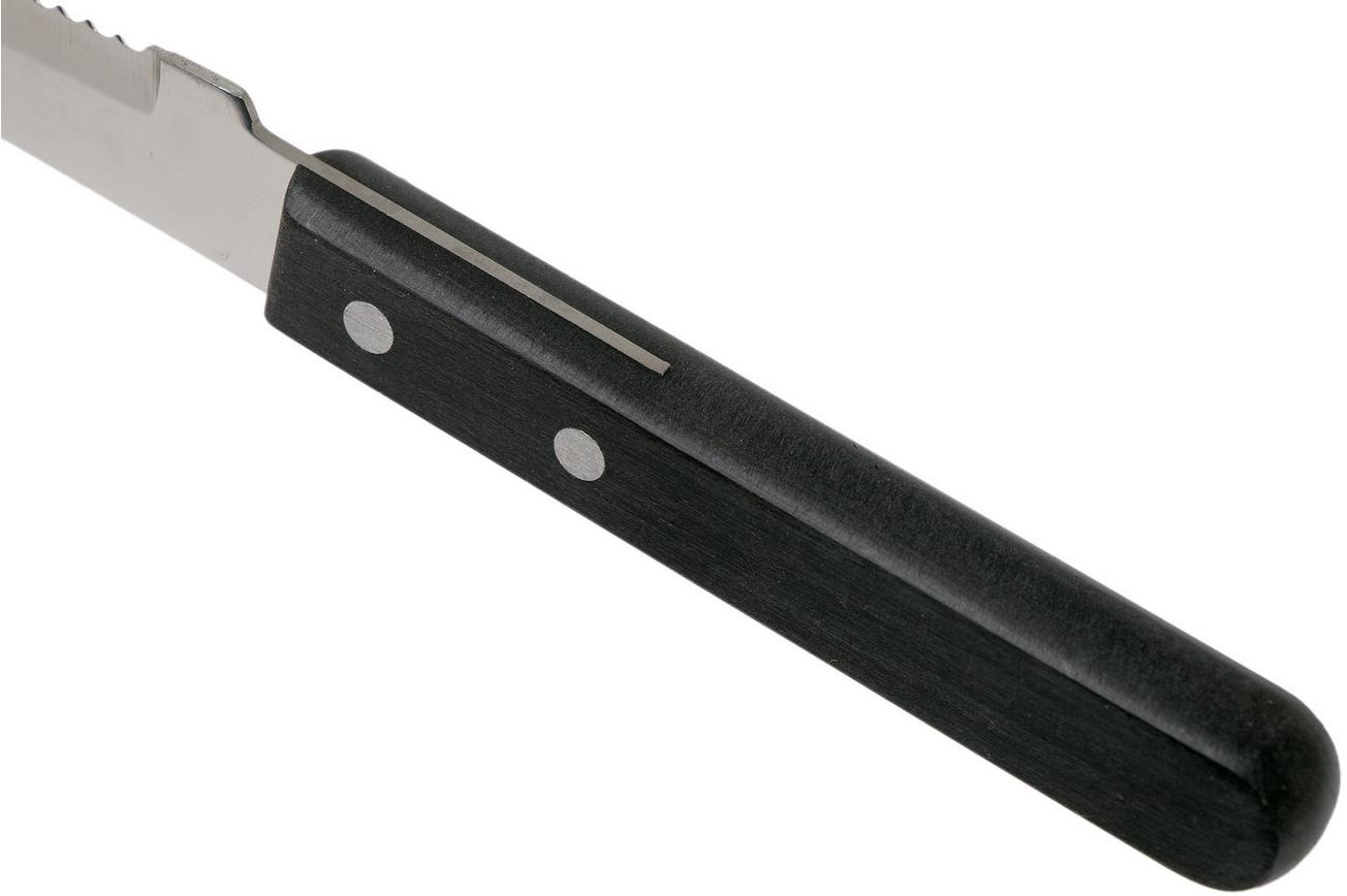 Amefa Pizza 7000 steakmessen zwart 6 stuks