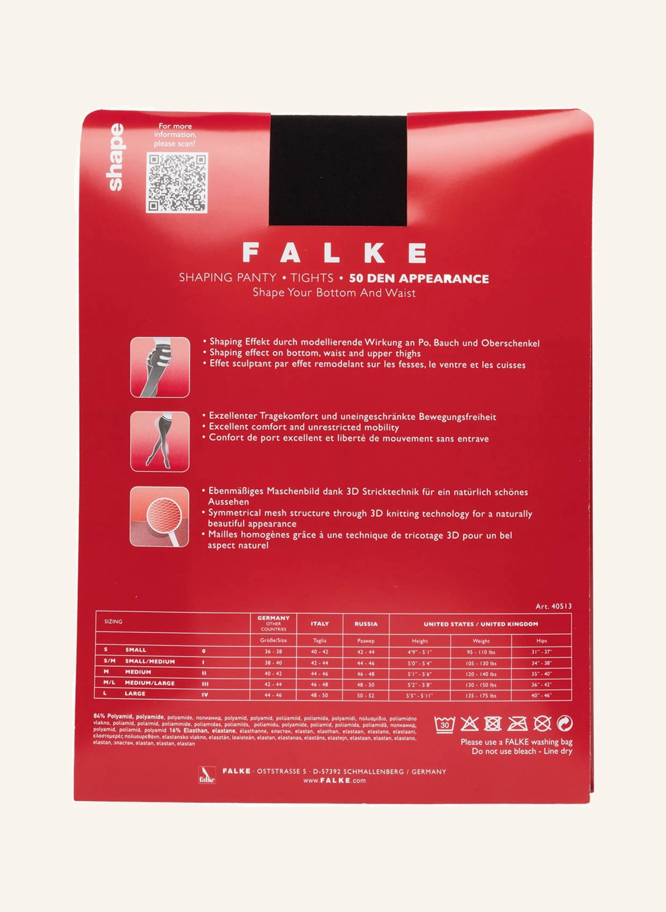 FALKE Feinstrumpfhose SHAPING PANTY mit Shaping-Effekt