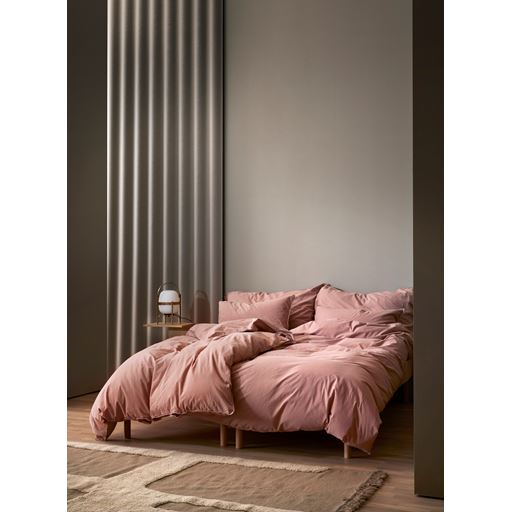 Høie Frøya Sengelinned, Warm Pink, 140x220 cm