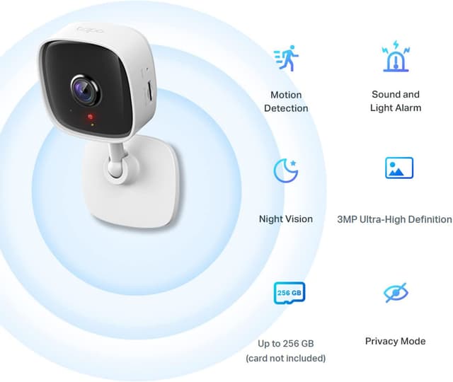 TP-Link Tapo C110 WiFi sikkerhedskamera