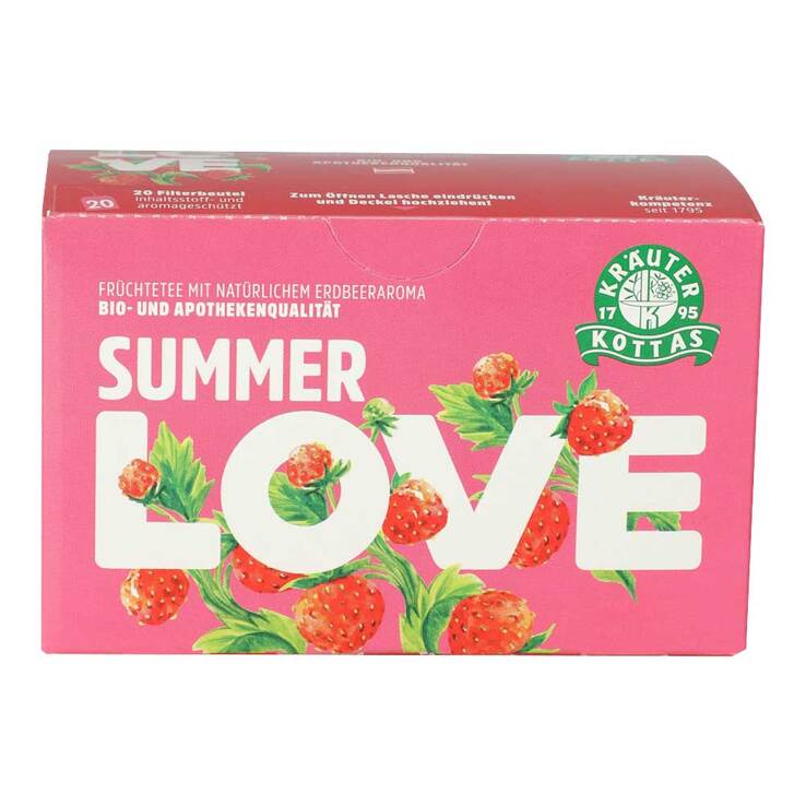 Dr. Kottas Summer Love Früchtetee Filterbeutel, 20 St