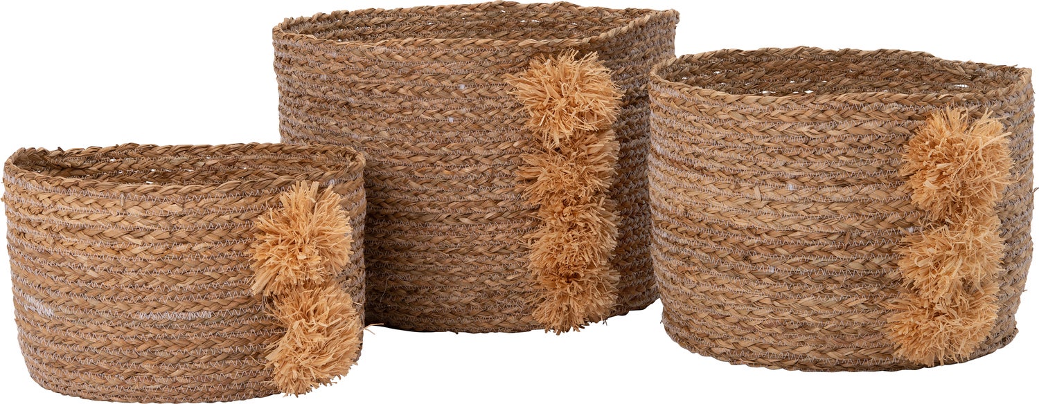 Intratuin opbergmand Sanne naturel D 40 H 30 cm