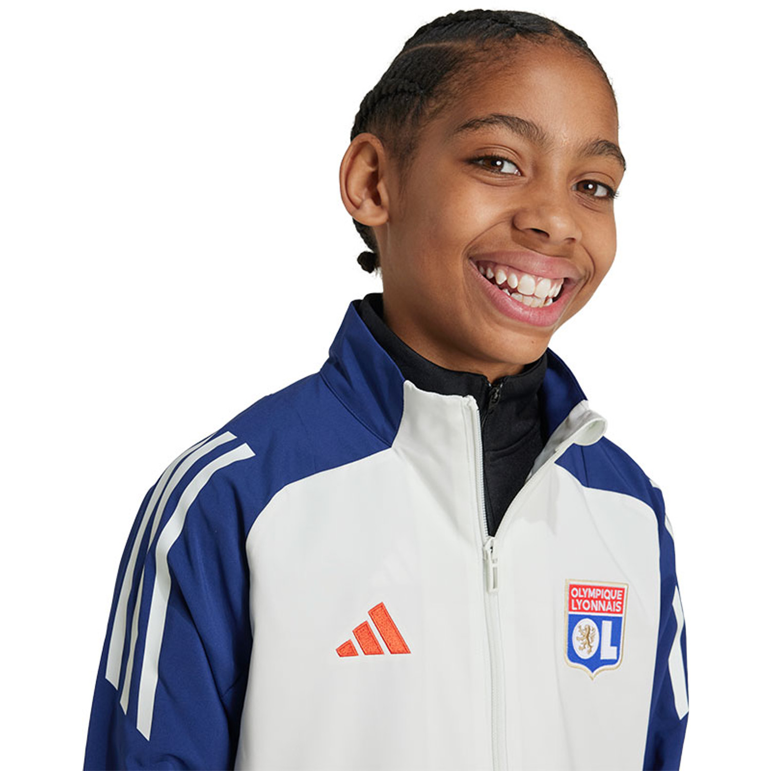 adidas Olympique Lyon Pre-Match Jacket Kids