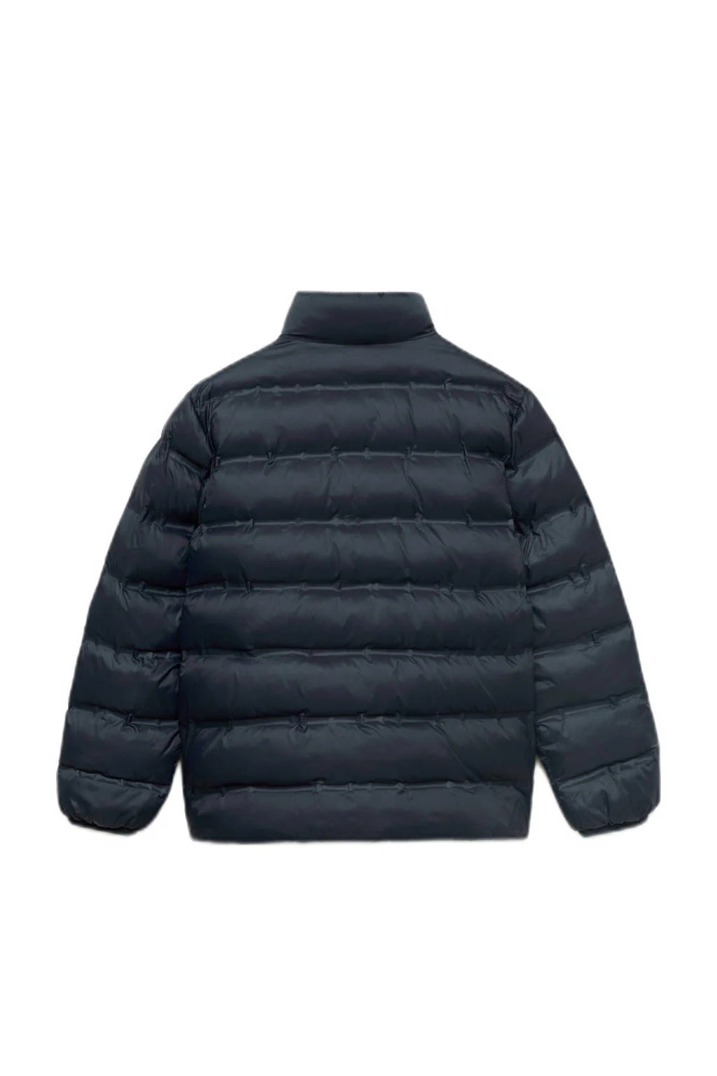 Mango Kids gewatteerde jas donkerblauw