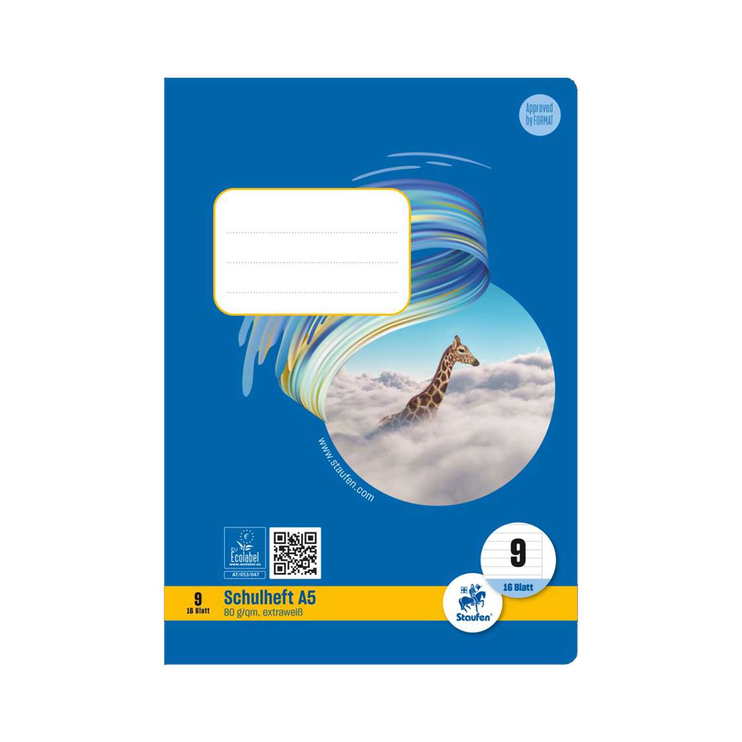 Heft A5 Lineatur 9 16 Blatt