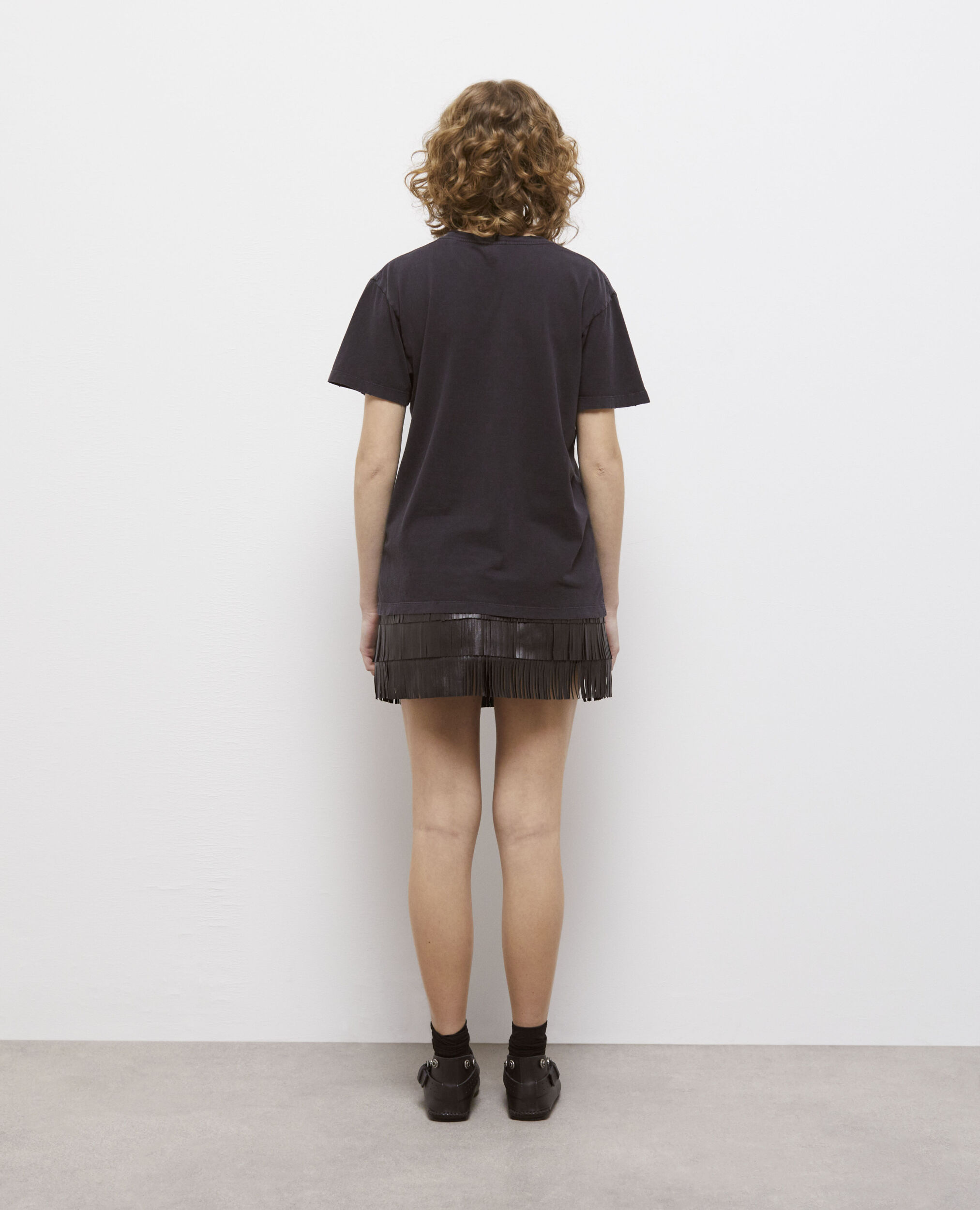 T-shirt sérigraphié noir