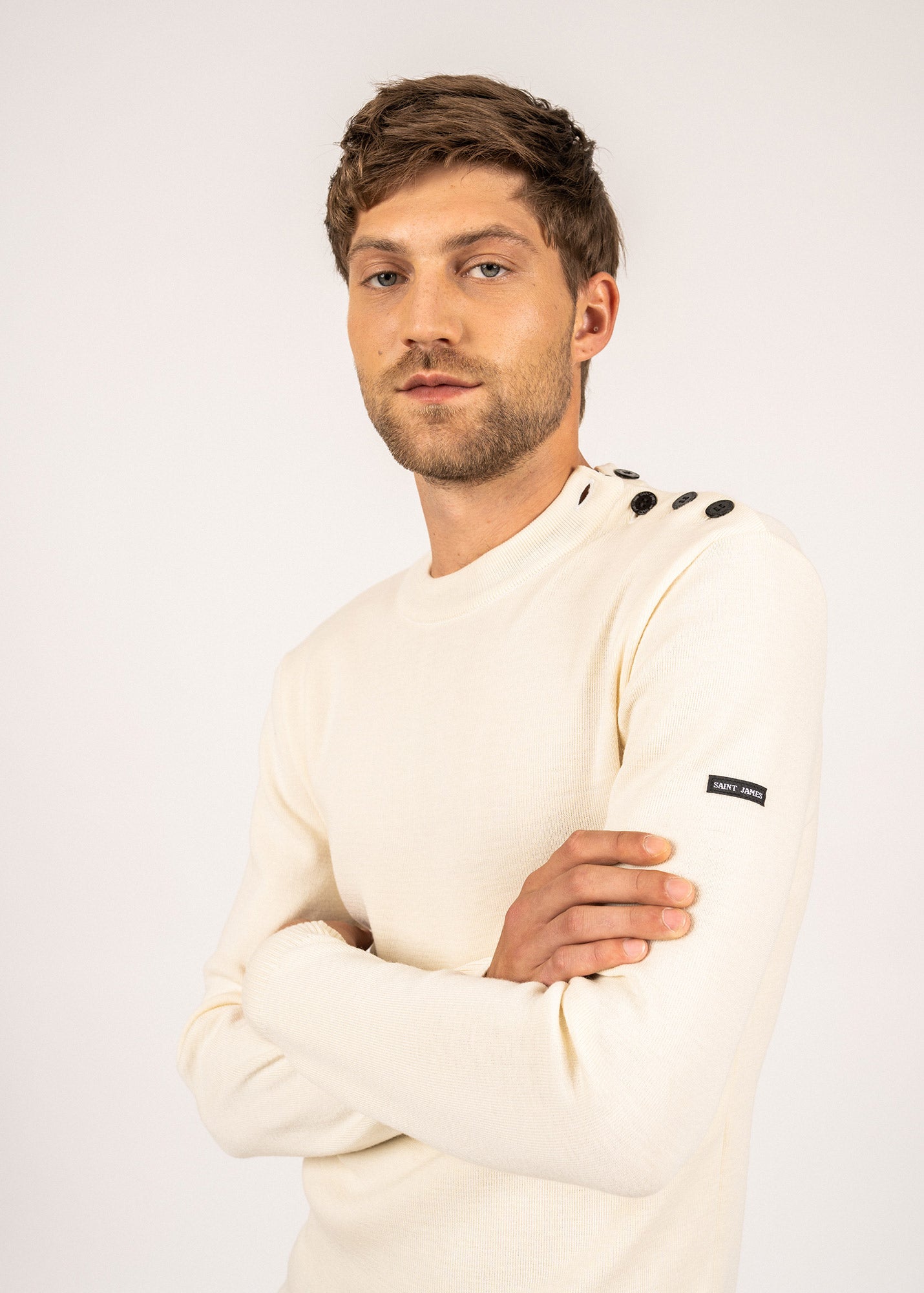Pull marin en laine Estran
