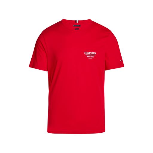 Tommy Hilfiger Global Stripe T-shirt, Primary Red, L