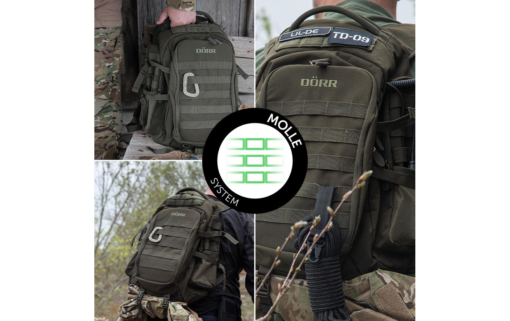 Fotorucksack ProTac OlivgrünFotorucksack für den Outdoor-Einsatz