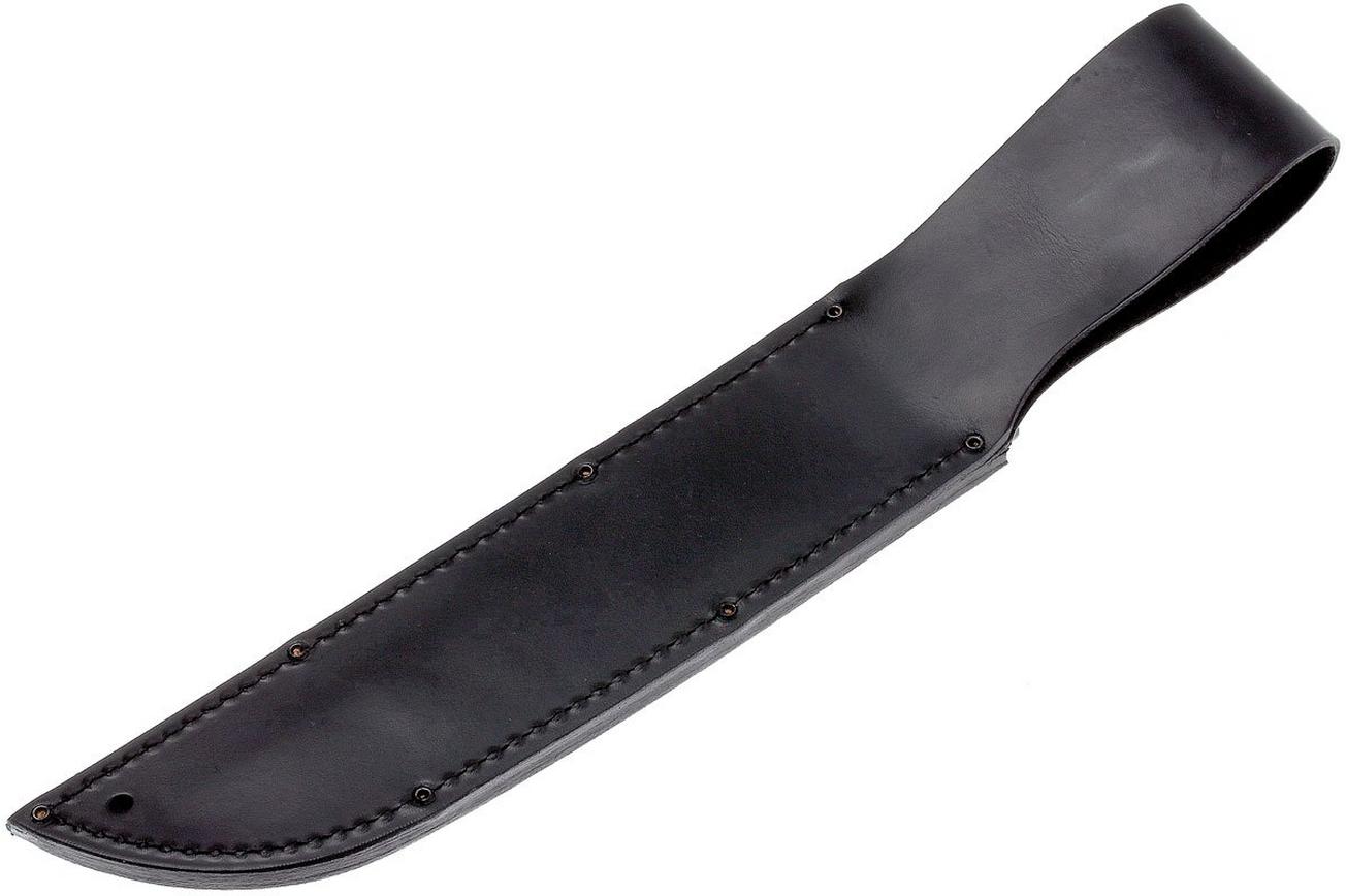 KA-BAR Big Brother 2211 deels gekarteld, Kraton, lederen foedraal