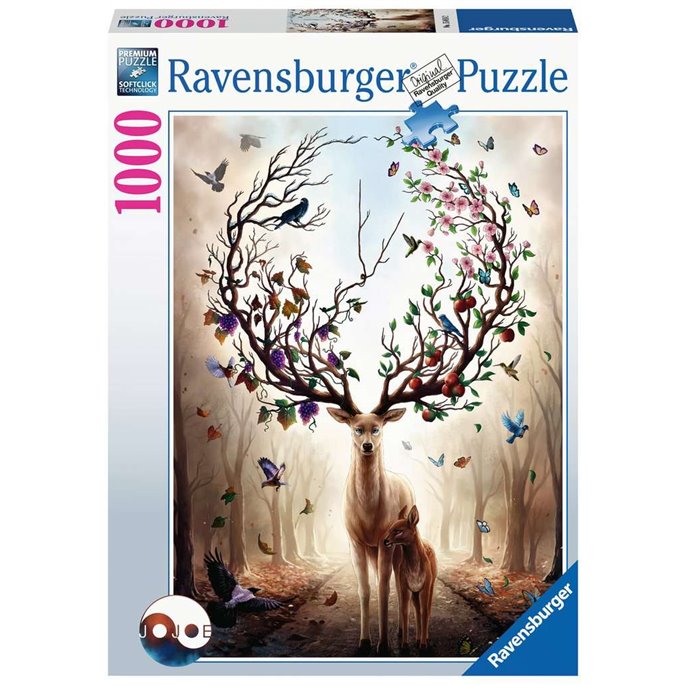 Puzzle : 1000 pièces - Cerf fantastique