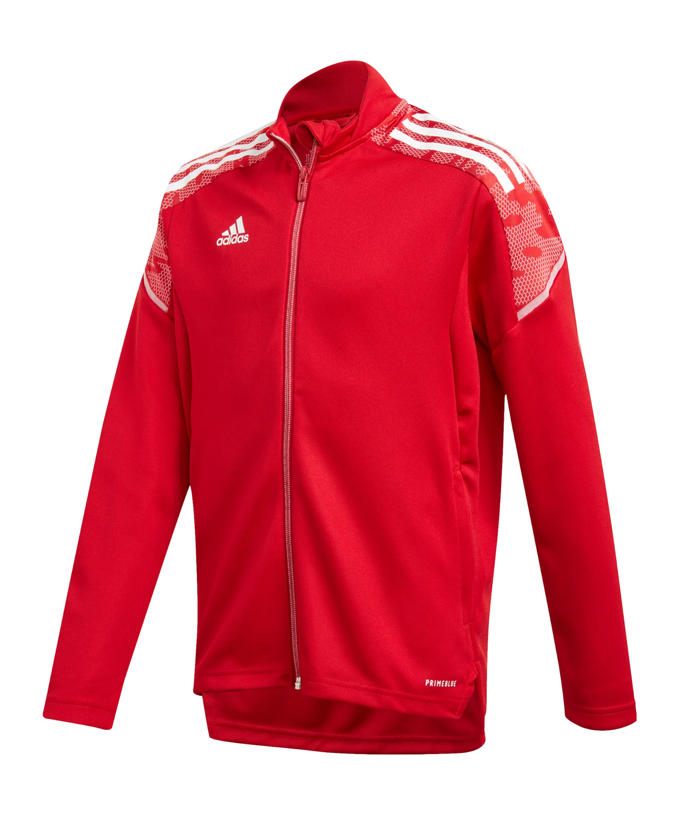 adidas Condivo 21 Trainingsjacke Kids Rot Weiss