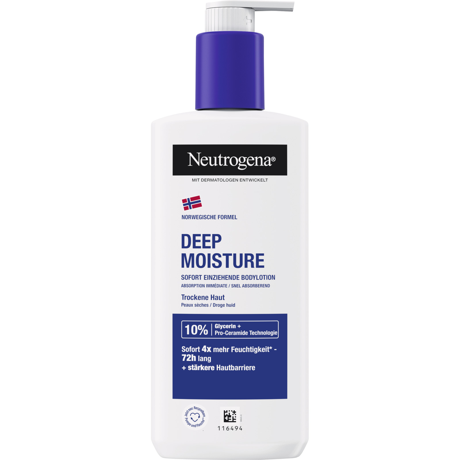 Neutrogena Deep Moisture Körperlotion 250 ml