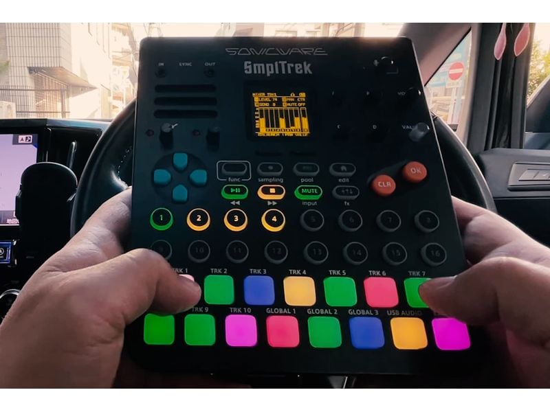Sonicware Sample-Player SmplTrek V3 Mobiler Sampler