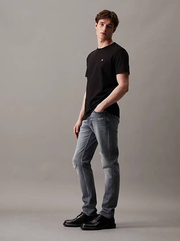 Calças jeans autênticas de pai