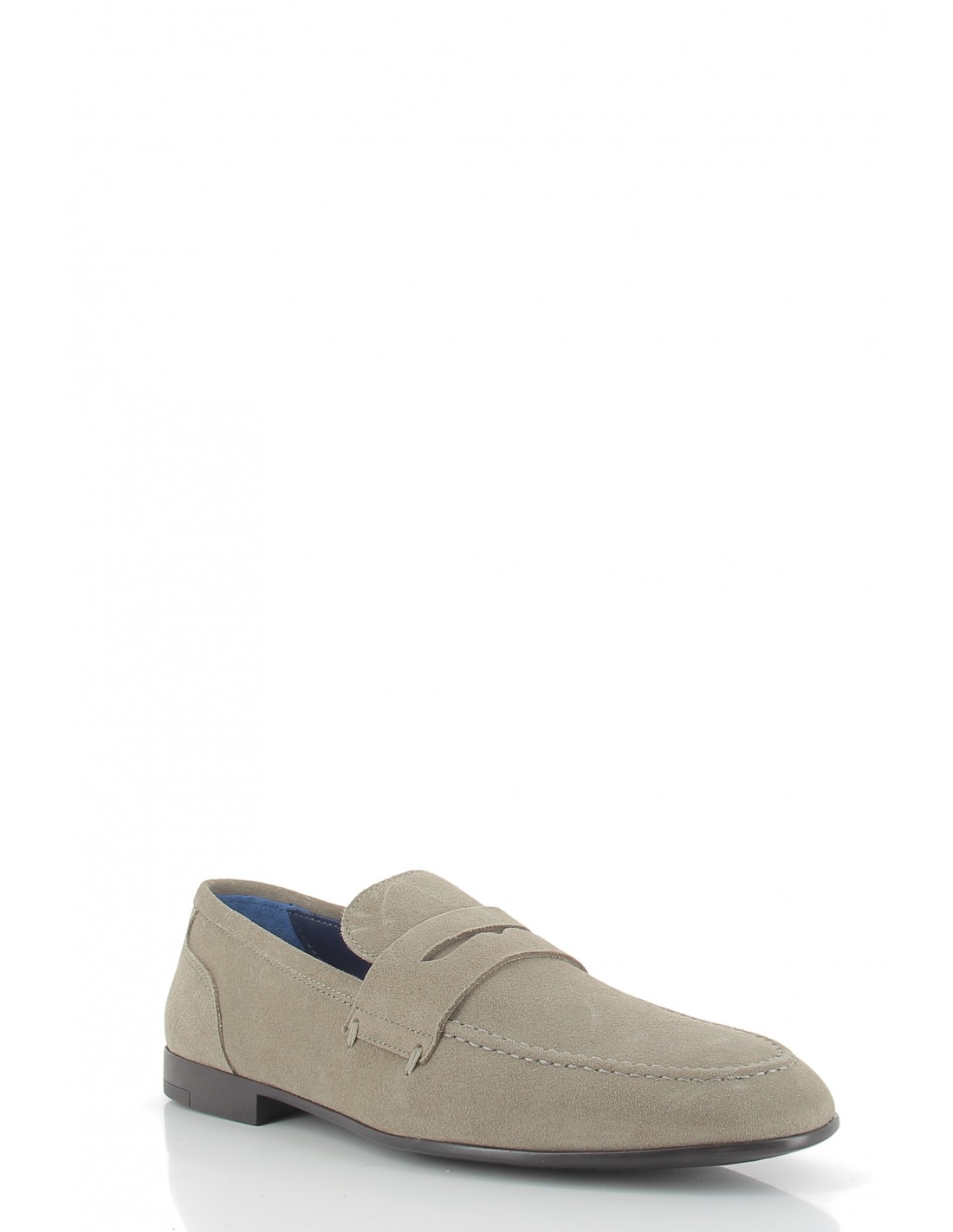 azzaro mocassins homme volga cuir taupe