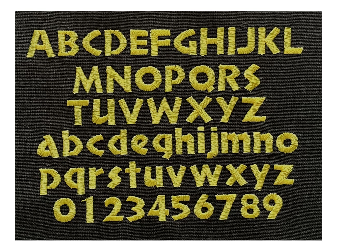 Broderie - Modèle M4 - Jaune - Meilleur du Chef