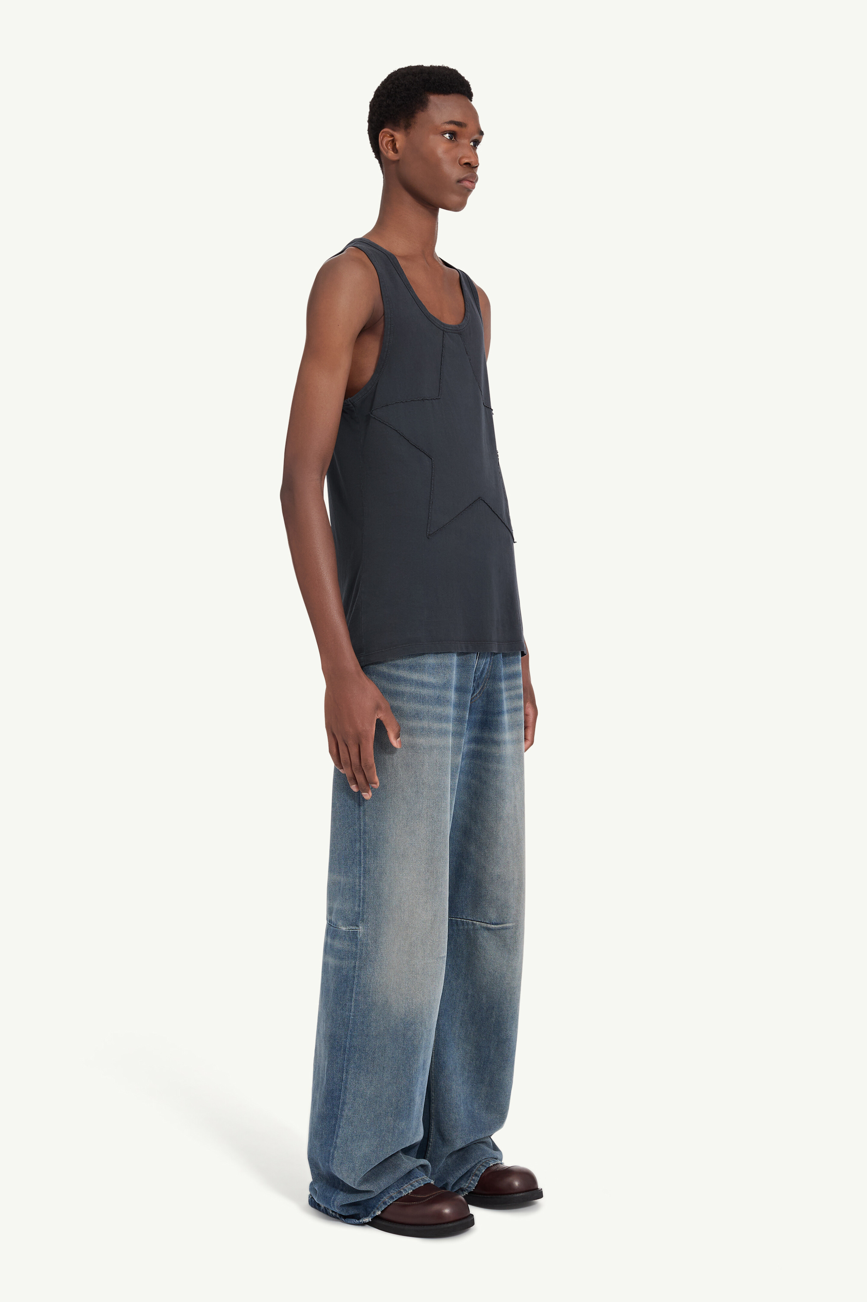 Débardeur en coton pour homme | MM6