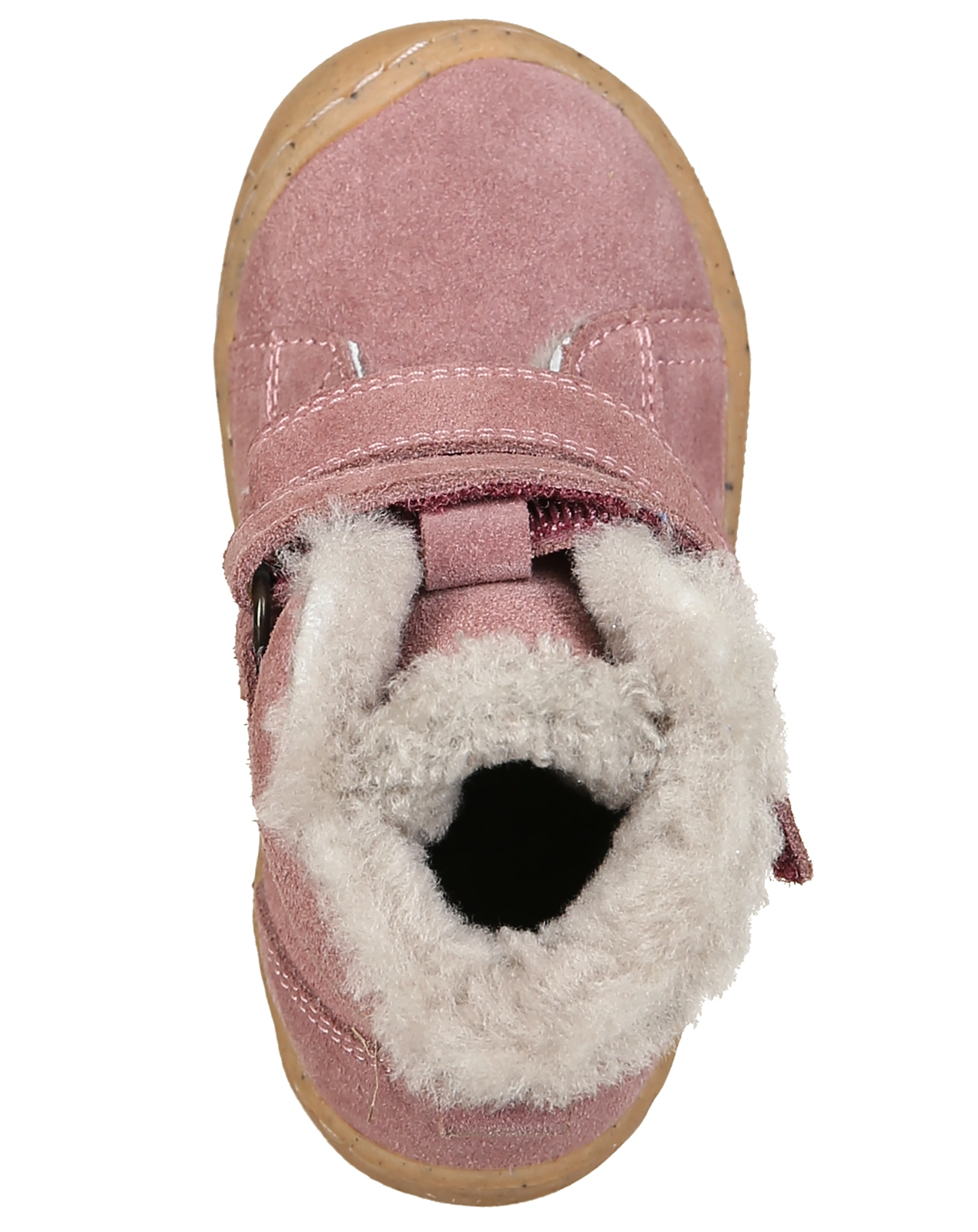 Klett-Booties MINNI SUEDE gefüttert in pink
